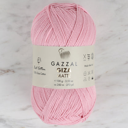 Gazzal Giza Matte Pembe El Örgü İpi - 5596