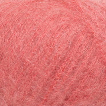 Gazzal Süper Kid Mohair Pembe 25 gr El Örgü İpi - 64430