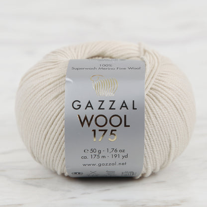 Gazzal Wool 175 50gr Bej El Örgü İpi - 340
