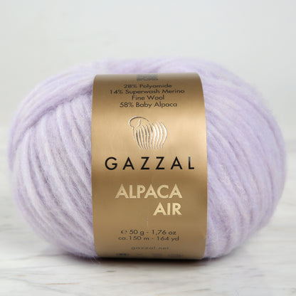 Gazzal Alpaca Air Lila El Örgü İpi - C:88