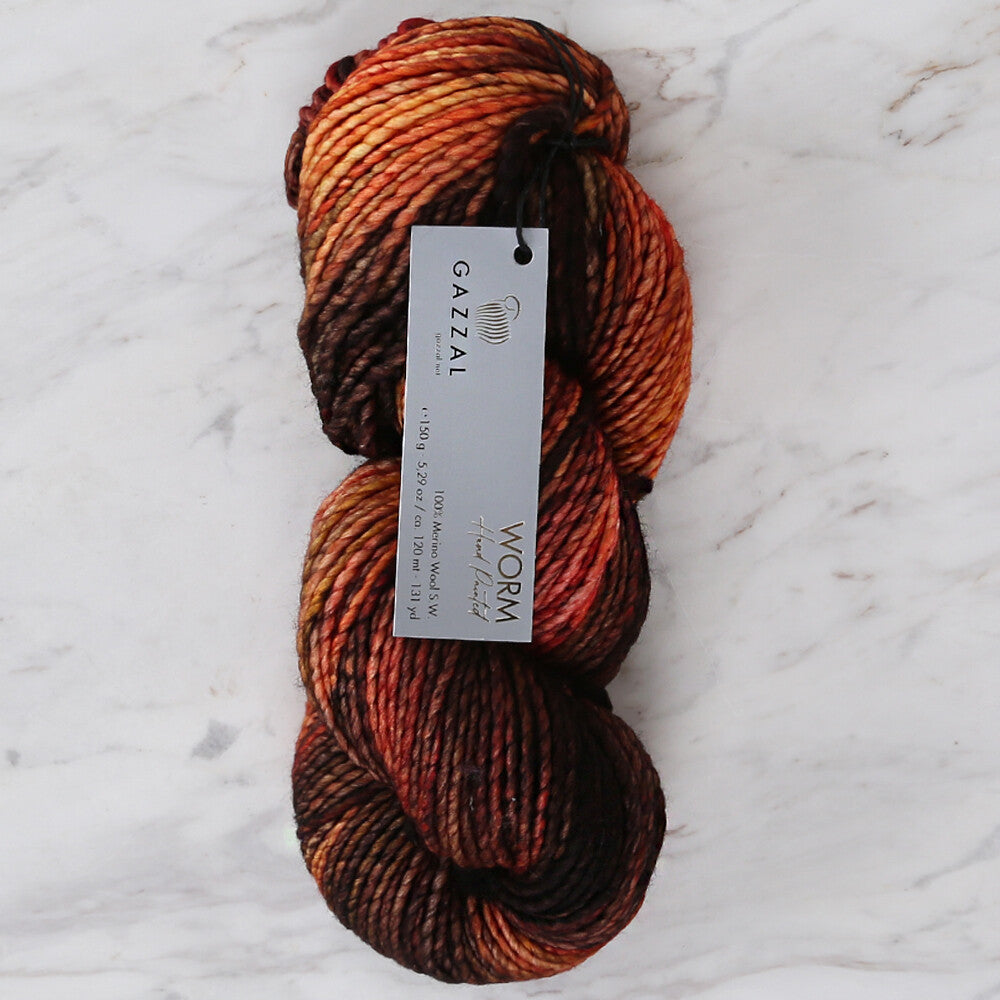 Gazzal Worm Ebruli El Örgü İpi - 3884