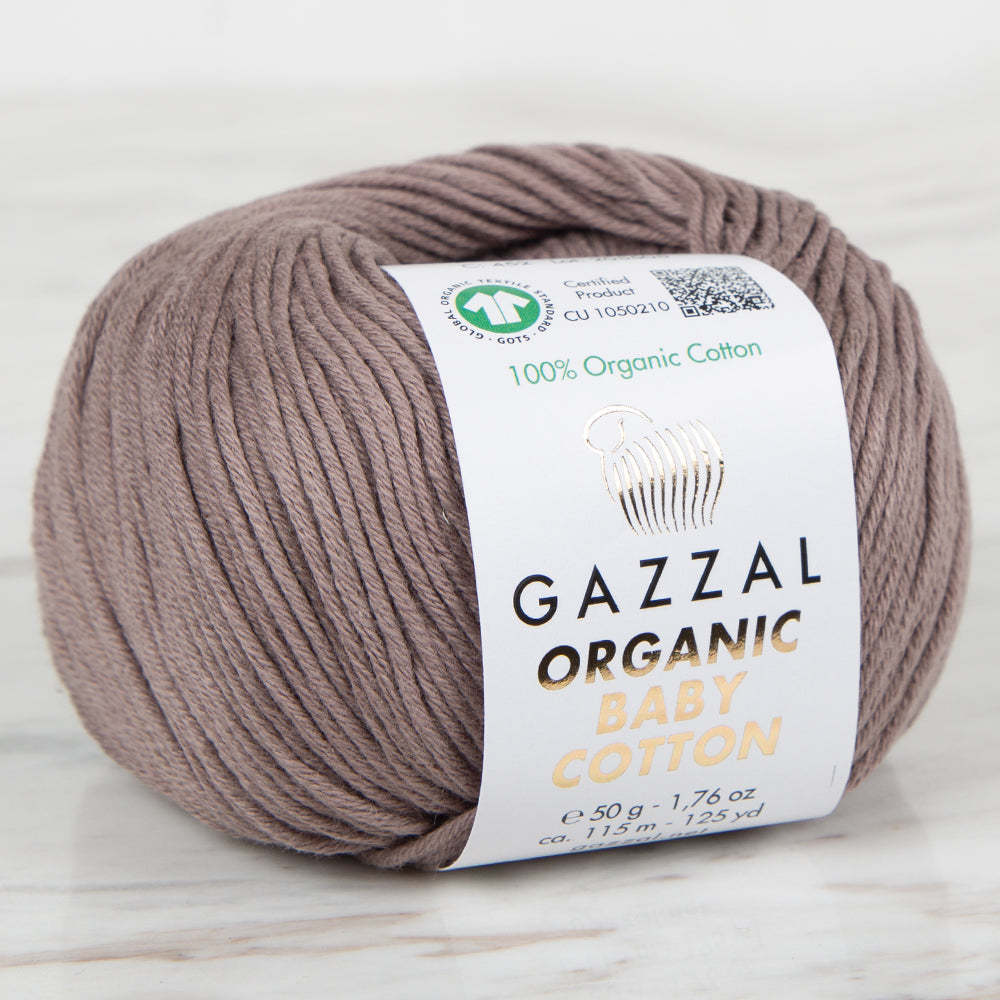 Gazzal Organic Baby Cotton Vizon Bebek Yünü - 452