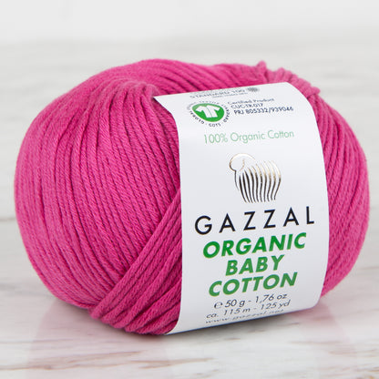Gazzal Organic Baby Cotton Pembe Bebek Yünü - 454