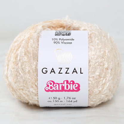 Gazzal Barbie Krem El Örgü İpi - 10714