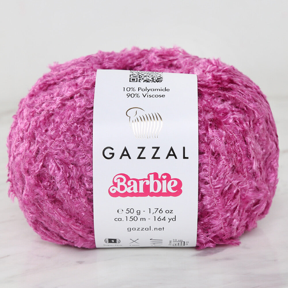 Gazzal Barbie Mor El Örgü İpi - 10721