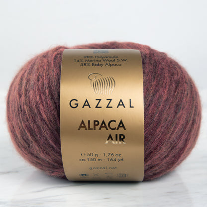 Gazzal Alpaca Air Kiremit El Örgü İpi - C:95