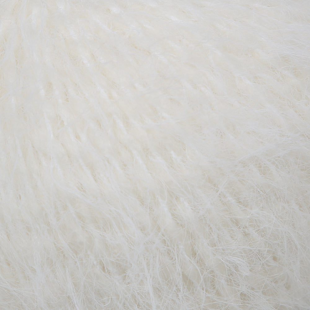 Gazzal Teddy Beyaz El Örgü İpi - 6530