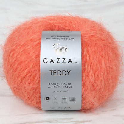 Gazzal Teddy Turuncu El Örgü İpi - 6543