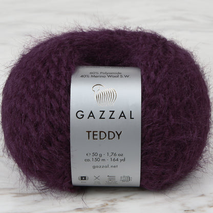 Gazzal Teddy Mor El Örgü İpi - 6553