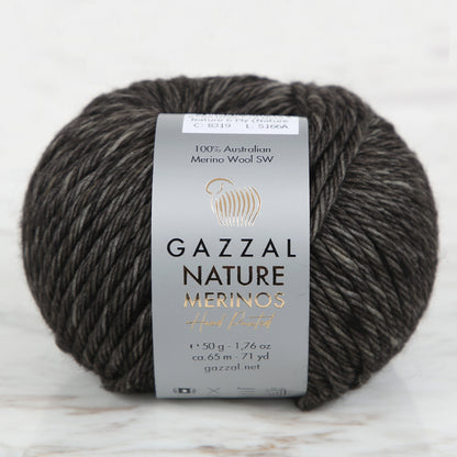 Gazzal Nature Merinos Koyu Yeşil El Örgü İpi - 8319