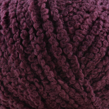 Gazzal Merino Boucle Mor El Örgü İpi- 3767