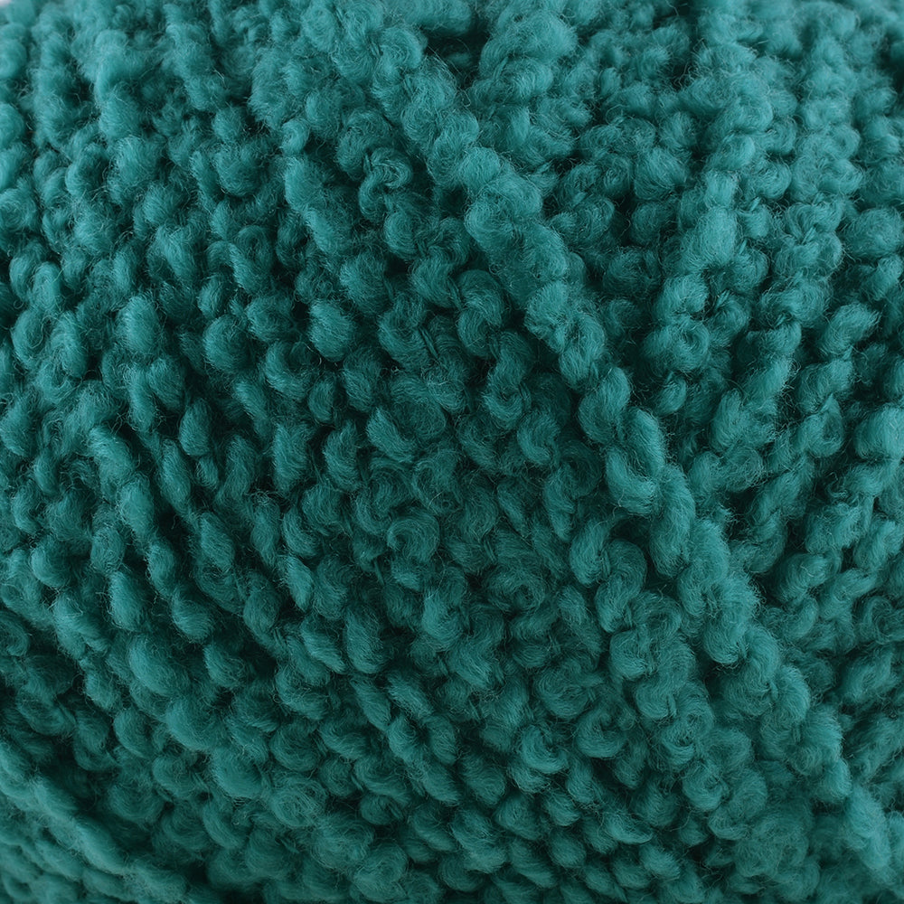 Gazzal Merino Boucle Yeşil El Örgü İpi- 3770