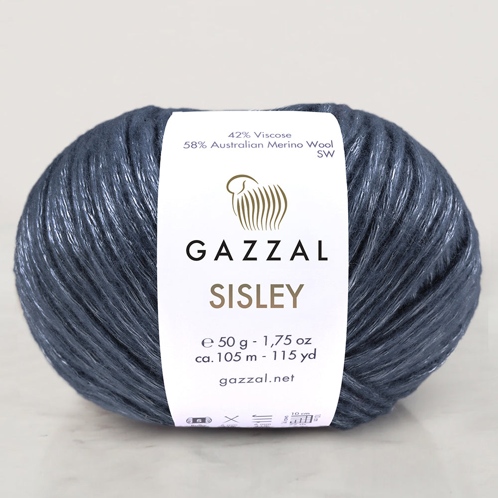 Gazzal Sisley Antrasit El Örgü İpi- 5720