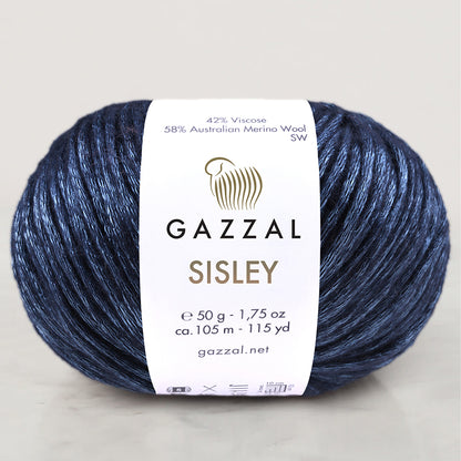 Gazzal Sisley Mavi El Örgü İpi- 5721