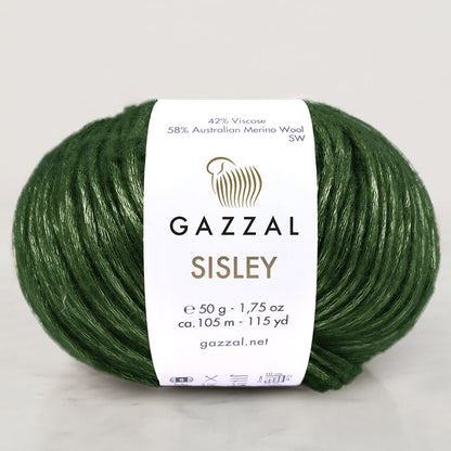Gazzal Sisley Yeşil El Örgü İpi- 5724
