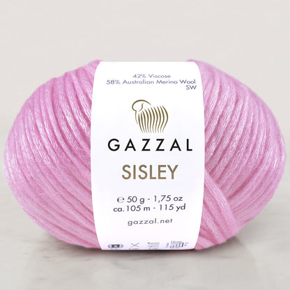 Gazzal Sisley Pembe El Örgü İpi- 5730