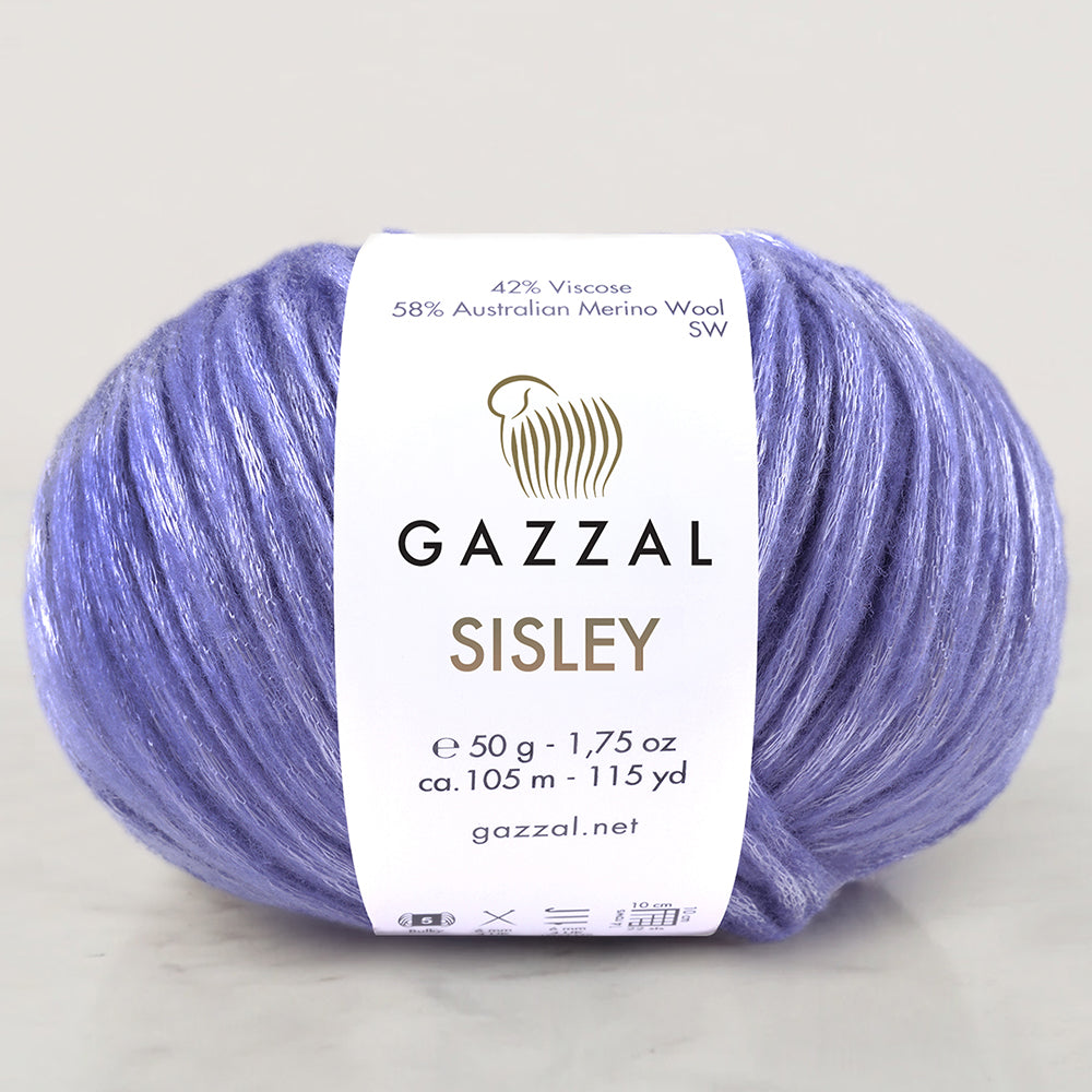 Gazzal Sisley Lila El Örgü İpi- 5732