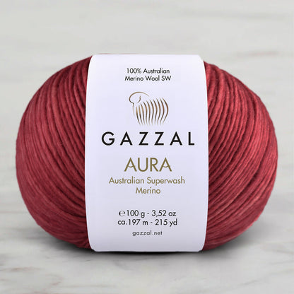 Gazzal Aura Kırmızı El Örgü İpi – 164