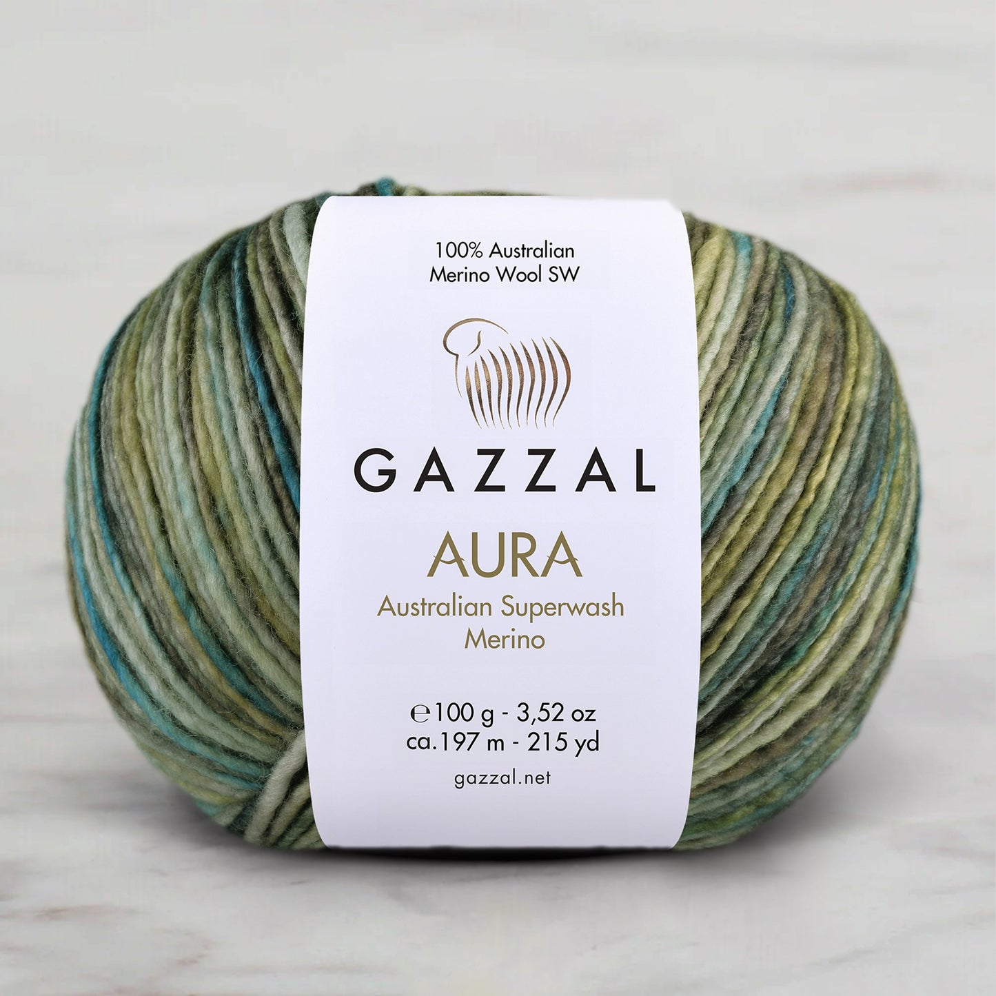 Gazzal Aura Yeşil El Örgü İpi – 172