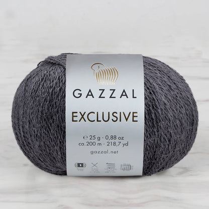 Gazzal Exclusive Gri El Örgü İpi- 9922