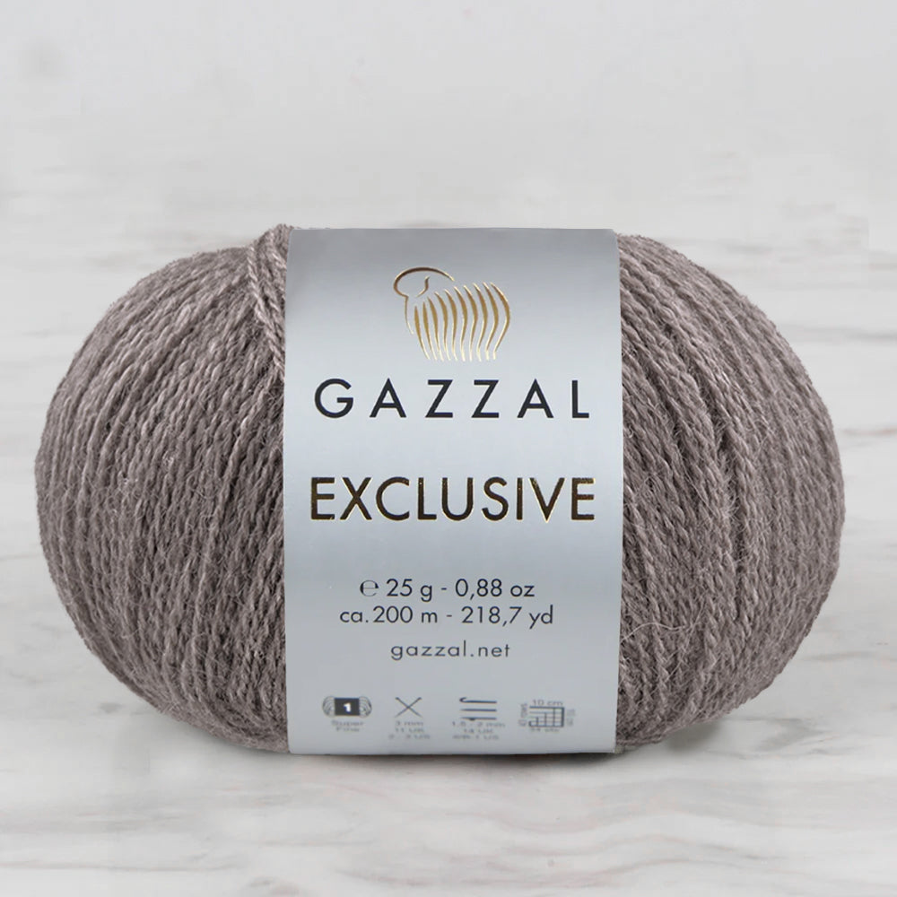 Gazzal Exclusive Bej El Örgü İpi- 9924