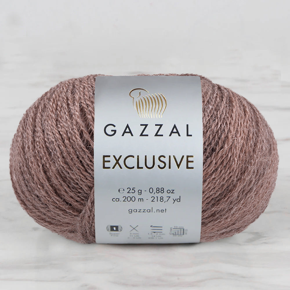 Gazzal Exclusive Bej El Örgü İpi- 9926