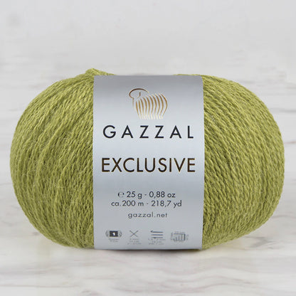 Gazzal Exclusive Yeşil El Örgü İpi- 9927