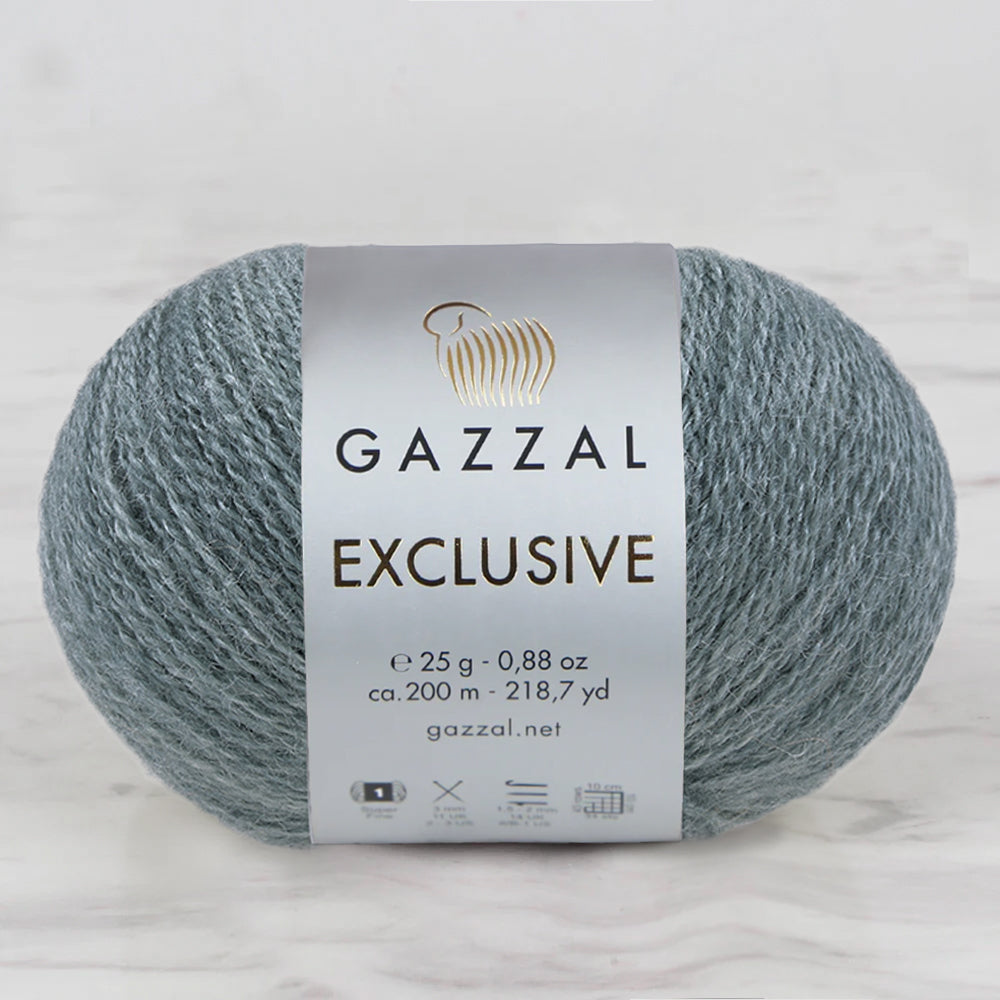 Gazzal Exclusive Yeşil El Örgü İpi- 9933