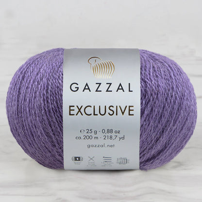 Gazzal Exclusive Lila El Örgü İpi- 9942
