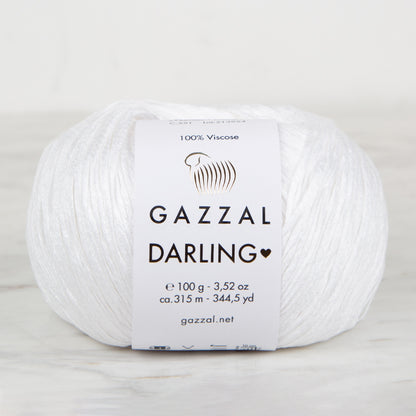 Gazzal Darling El Örgü İpi Beyaz - 551
