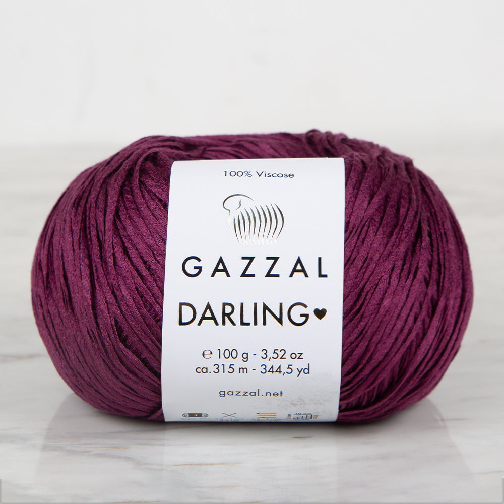 Gazzal Darling El Örgü İpi Mor - 560
