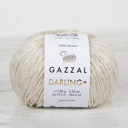 Gazzal Darling El Örgü İpi Krem - 561
