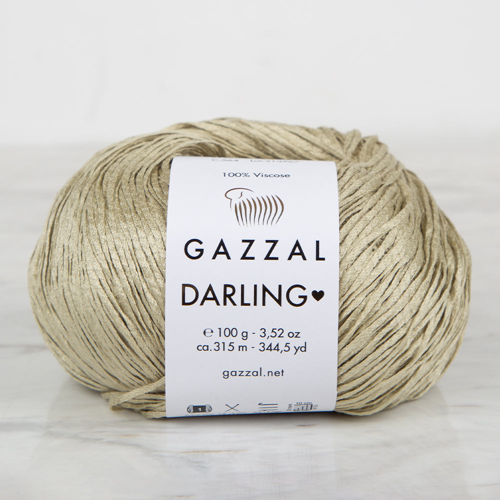 Gazzal Darling El Örgü İpi Çağla Yeşili - 564