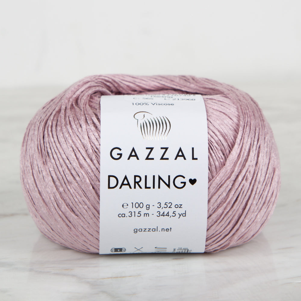 Gazzal Darling El Örgü İpi Lila - 565