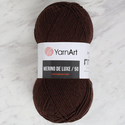 Yarnart Merino De Lüx 50 Kahverengi El Örgü İpi - 116