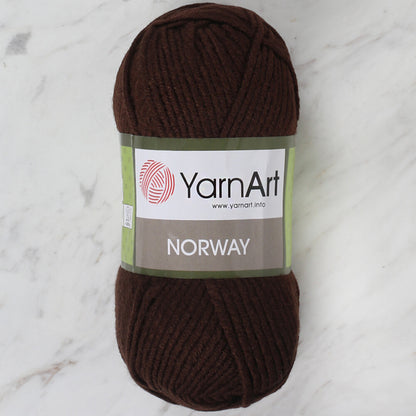 YarnArt Norway Kahverengi El Örgü İpi - 217
