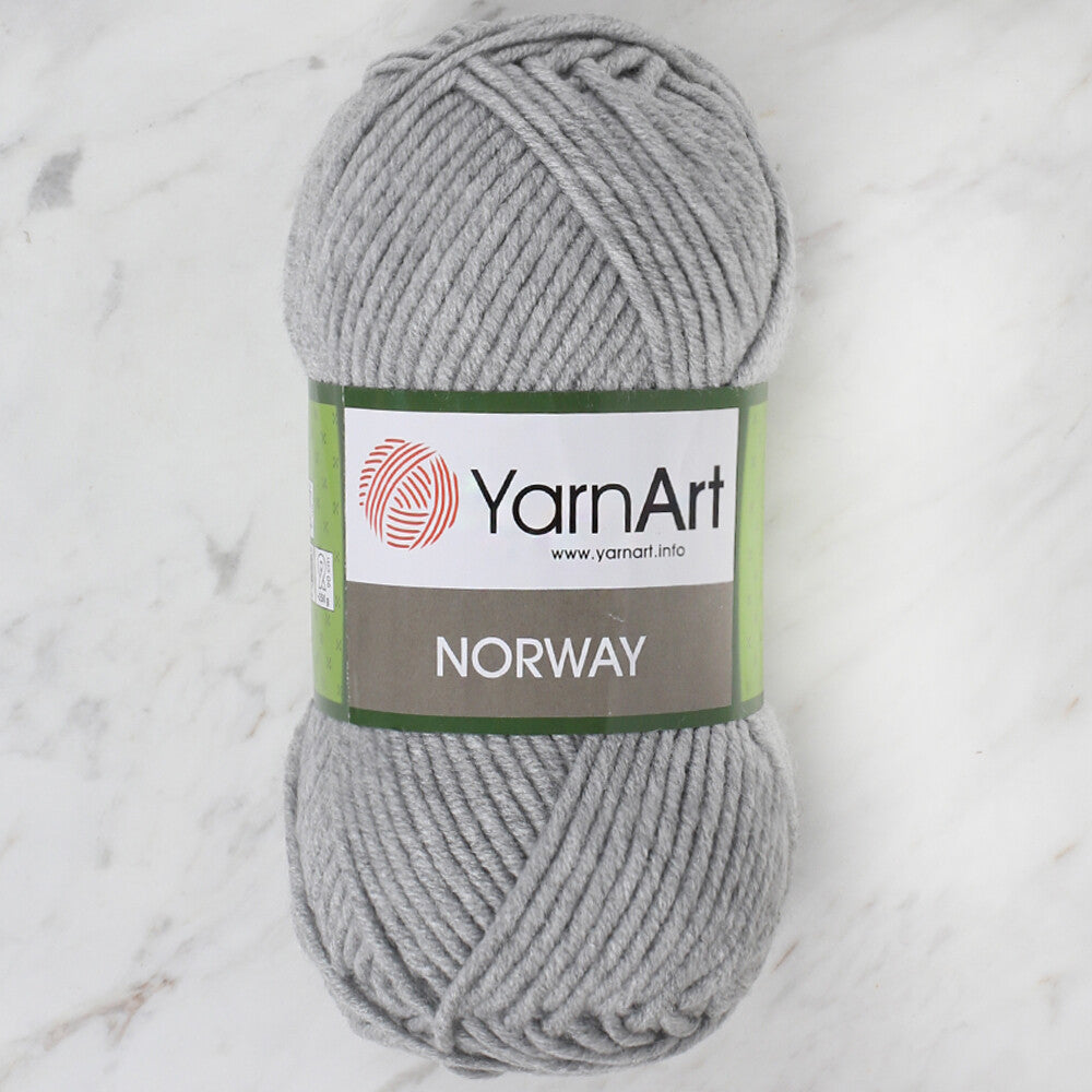 YarnArt Norway Gri El Örgü İpi - 804