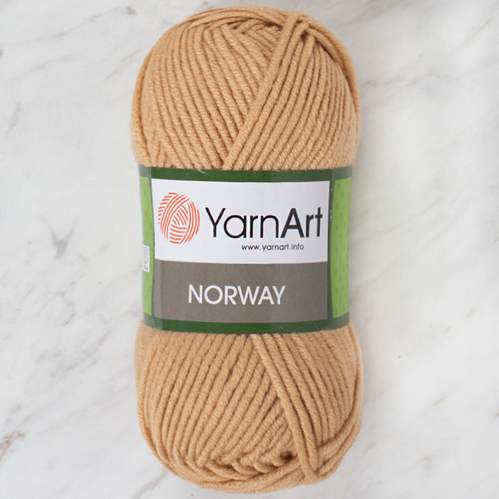 YarnArt Norway Bej El Örgü İpi - 805