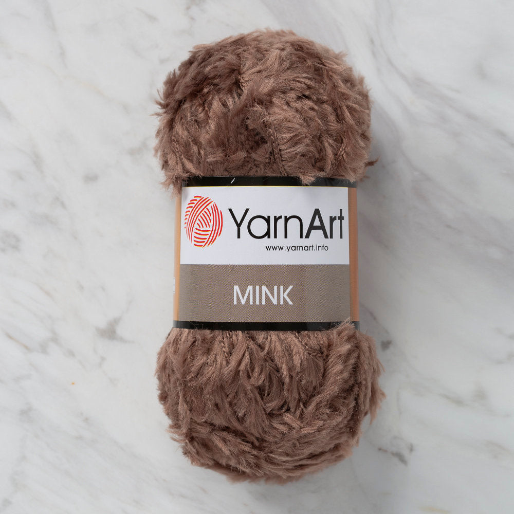 Yarnart Mink 50gr Açık Kahverengi El Örgü İpliği - 332