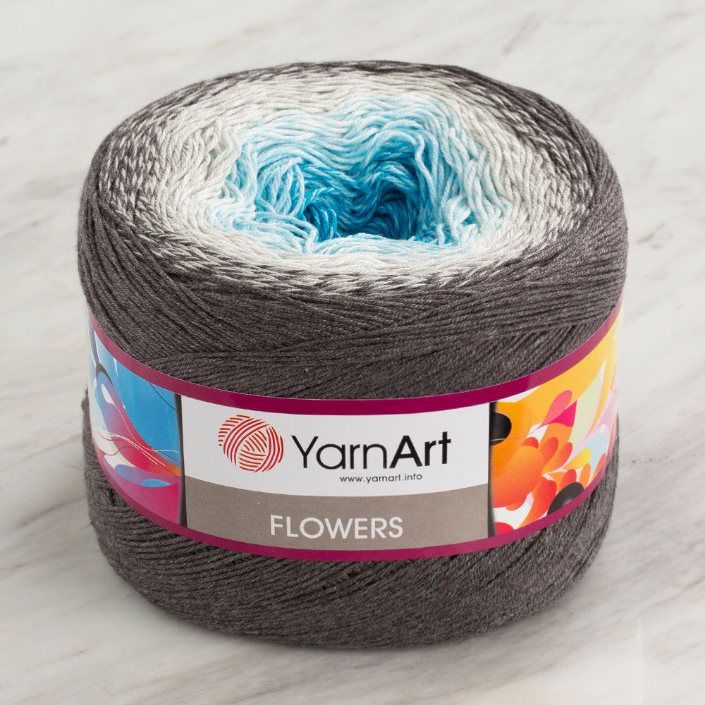 Yarnart Flowers Ebruli 250gr El Örgü İpi - 251