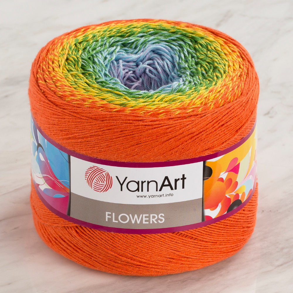 Yarnart Flowers Ebruli 250gr El Örgü İpi - 255