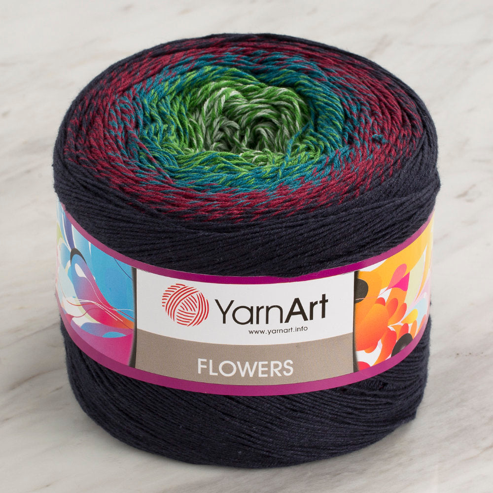 Yarnart Flowers Ebruli 250gr El Örgü İpi - 266