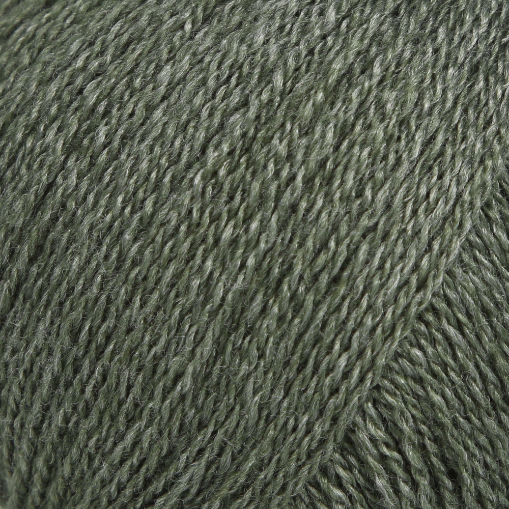 YarnArt SILKY WOOL Yeşil El Örgü İpi - 346