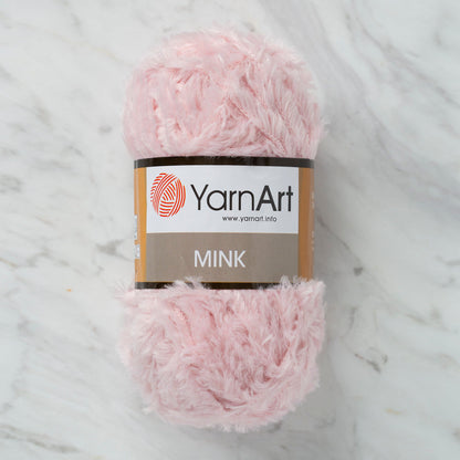Yarnart Mink 50gr Toz Pembe El Örgü İpliği - 347