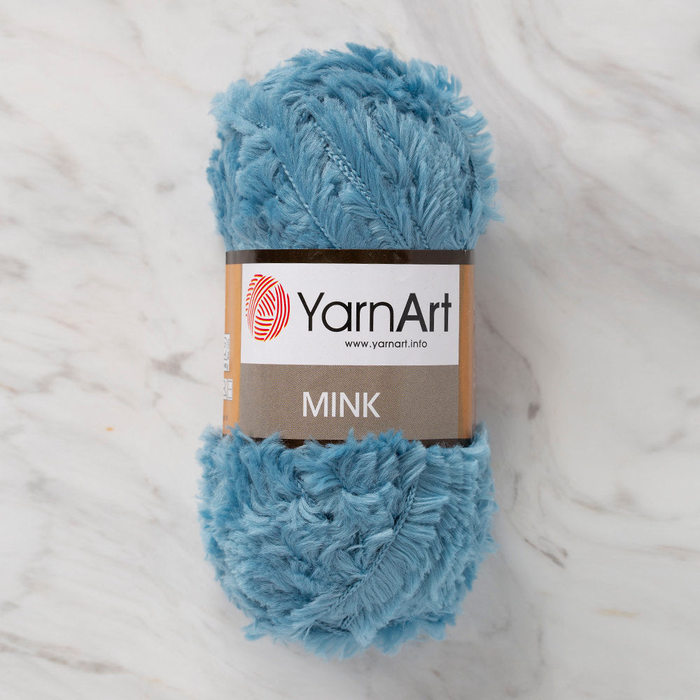 Yarnart Mink 50gr Turkuaz El Örgü İpliği - 349