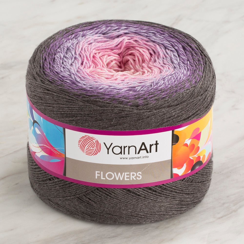 Yarnart Flowers Ebruli 250gr El Örgü İpi - 276