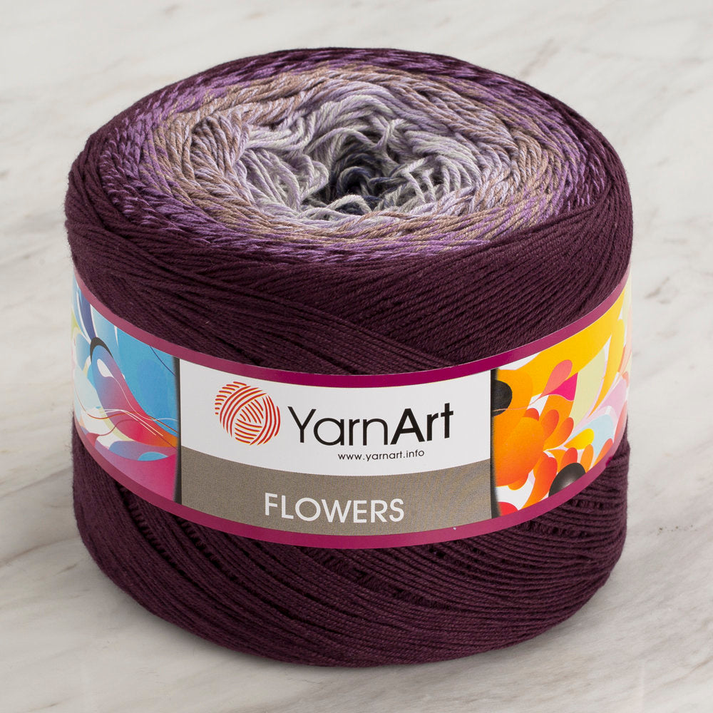 Yarnart Flowers Ebruli 250gr El Örgü İpi - 278