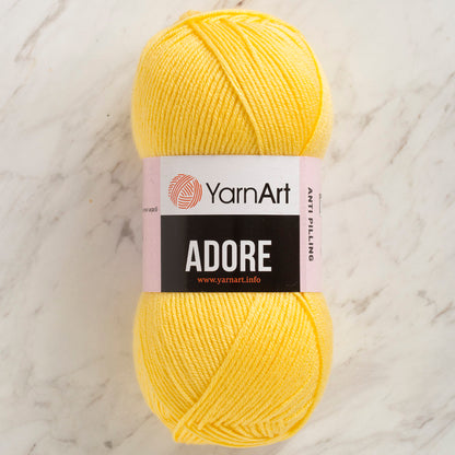 Yarnart Adore Anti Pilling Sarı El Örgü İpi - 332