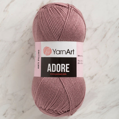 Yarnart Adore Anti Pilling  Mürdüm El Örgü İpi - 344