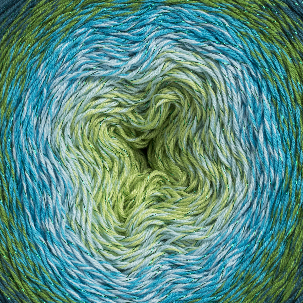 Yarnart Flowers Moonlight Simli Ebruli 260Gr El Örgü İpi - 3256